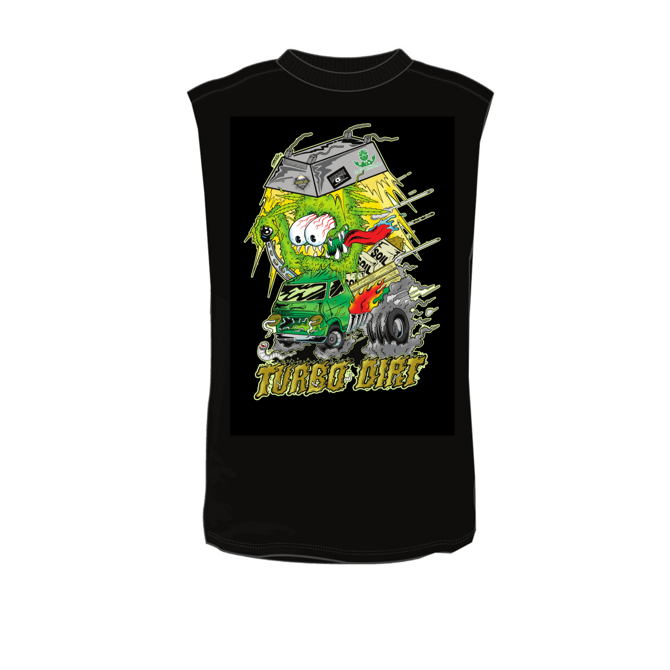 Root Roids Gardening Accessories > Clothing & Merchandise TurboDirt Singlet / Muscle Tee (Smelly Clothing)