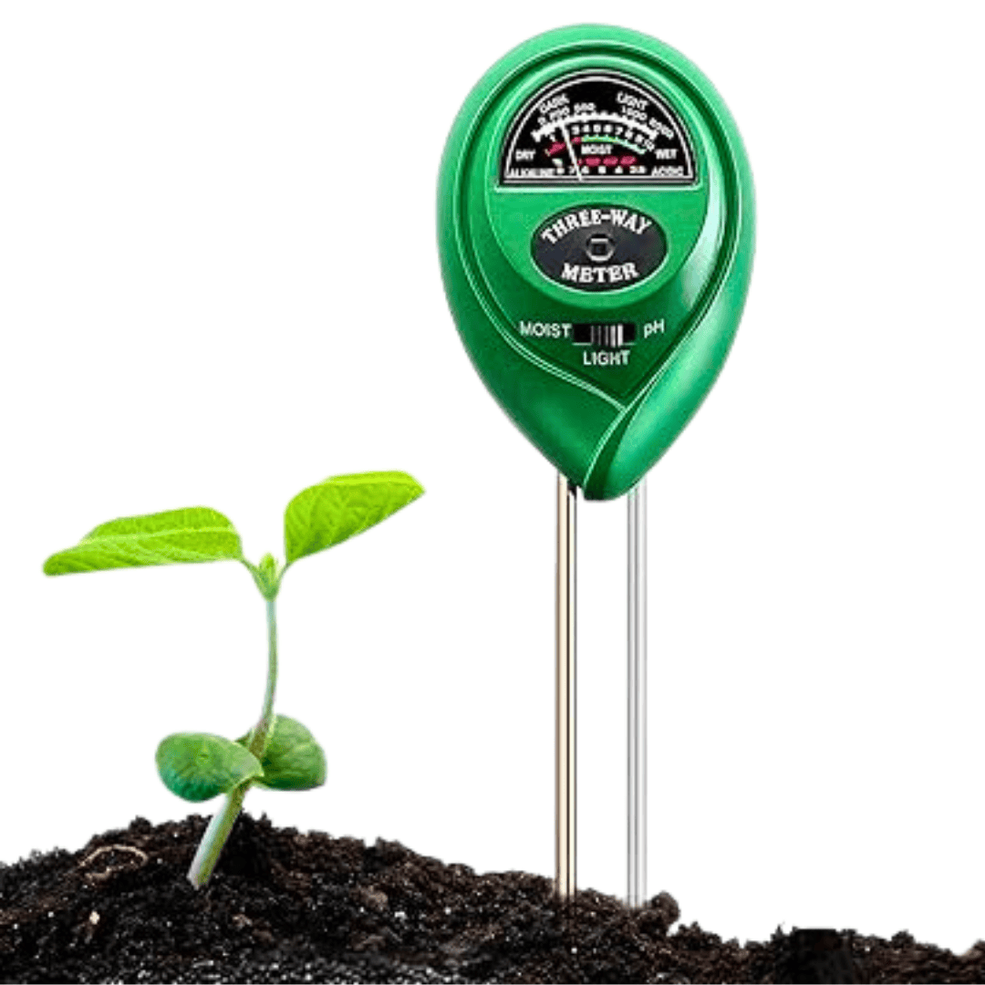 Misc Gardening Accessories > Environmental Monitoring 3-Way Soil Meter for pH, Moisture & Light Monitoring