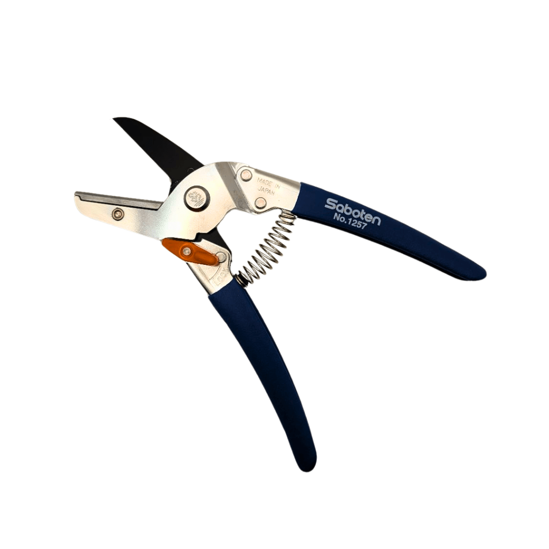 Saboten Gardening Accessories > Propagation Tools > Secateurs & Scissors Saboten Professional Anvil Pruning Shears – No.1257 | Precision-Crafted Japanese Garden Tool