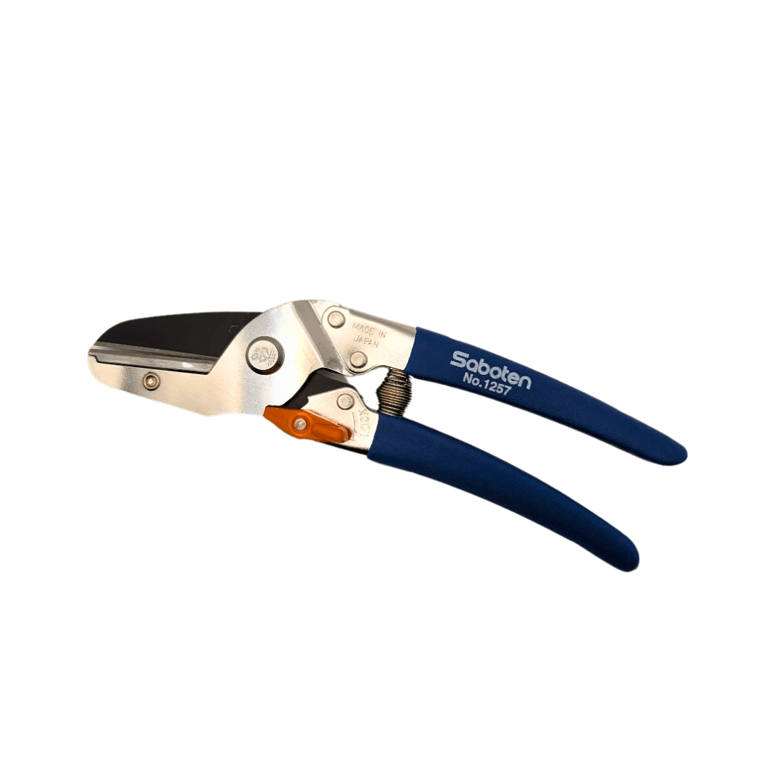 Saboten Gardening Accessories > Propagation Tools > Secateurs & Scissors Saboten Professional Anvil Pruning Shears – No.1257 | Precision-Crafted Japanese Garden Tool