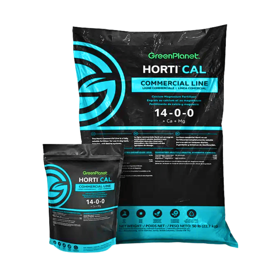 Green Planet Hydroponic Supplies > Hydroponic Nutrients > Base Nutrients 2.3kg Green Planet Horti Cal 2.3kg | 14-0-0 Calcium & Magnesium Dry Fertilizer | High-Nitrogen Supplement for Hydroponic & Soil Crops