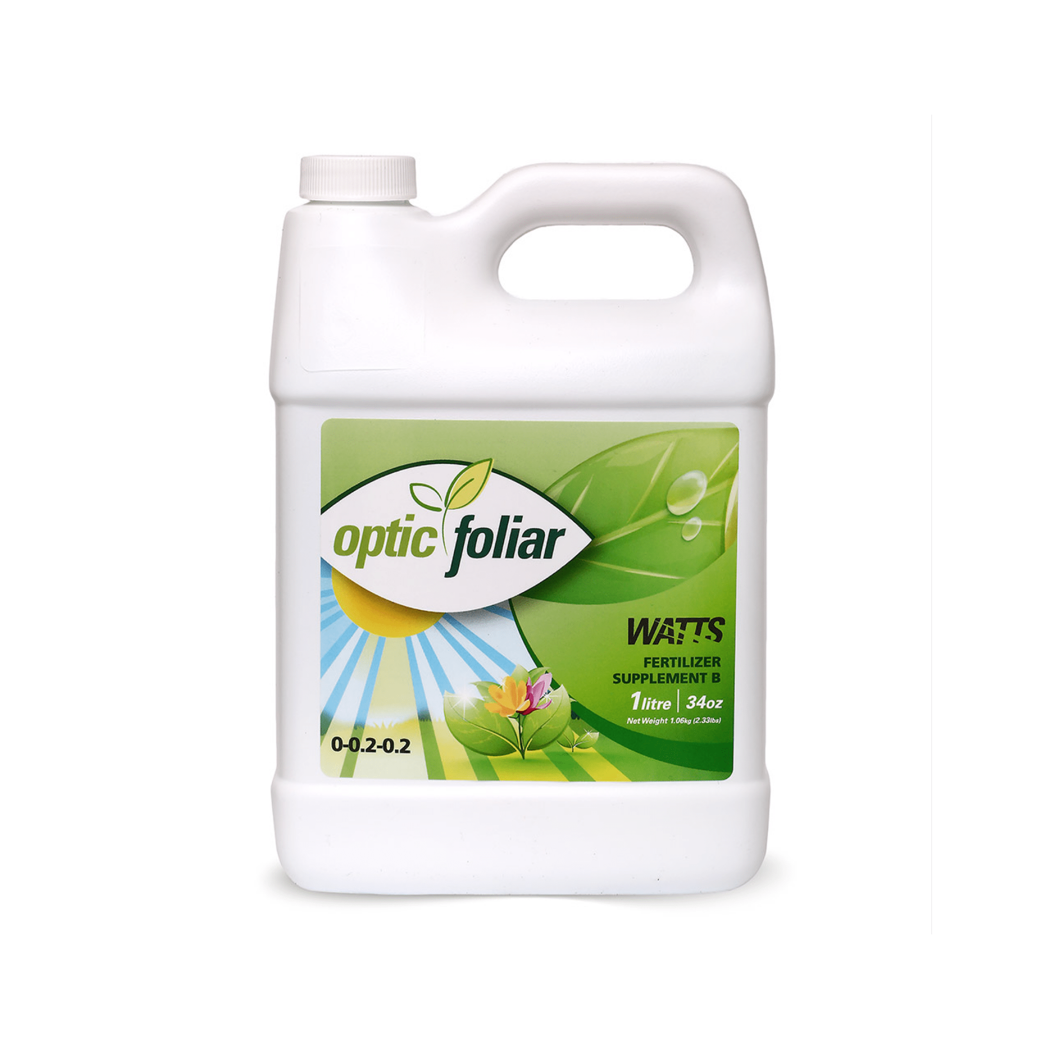 Optic Foliar Hydroponic Supplies > Hydroponic Nutrients > Nutrient Additives Optic Foliar WATTS (Lights On Foliar Spray!)