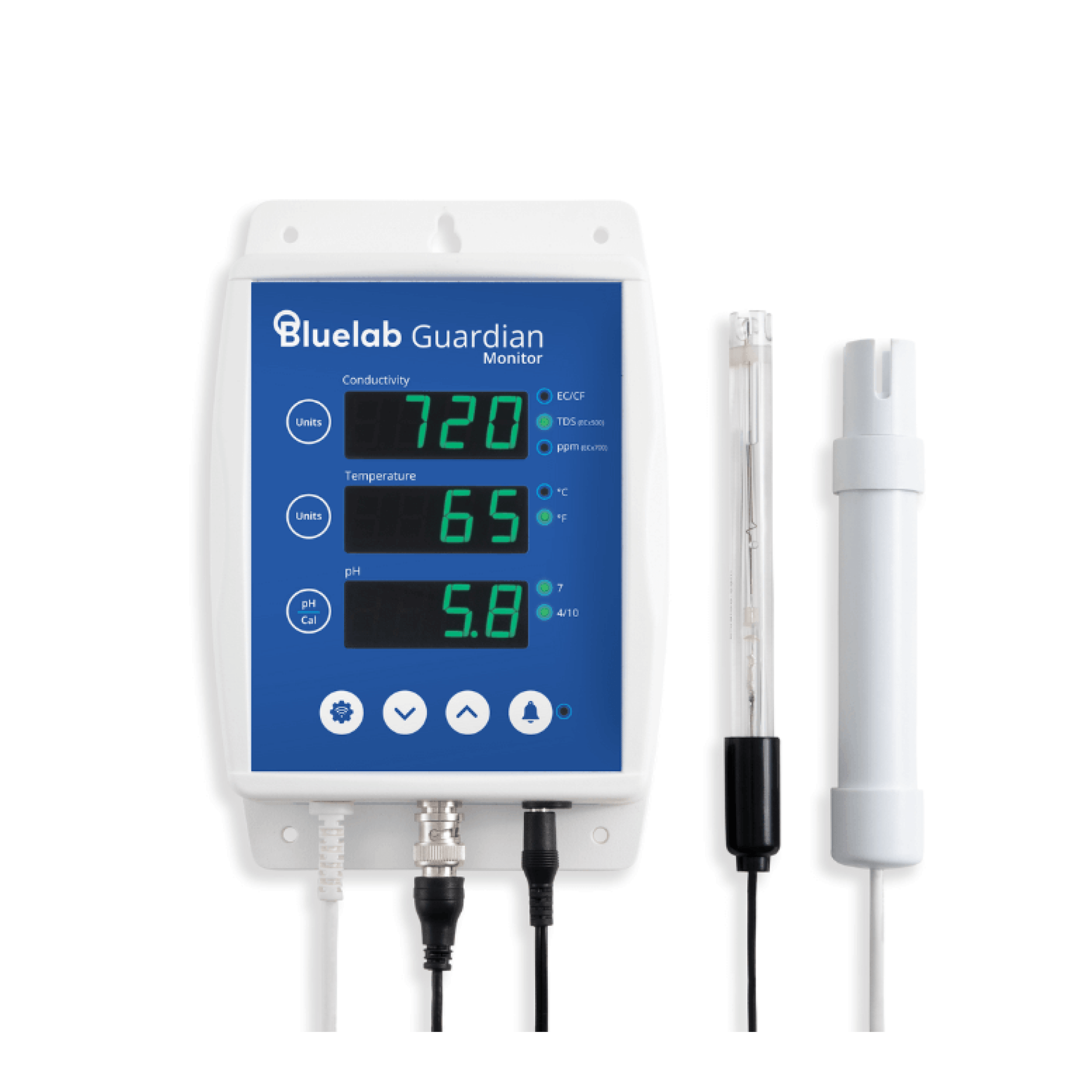 Bluelab Hydroponic Supplies > Water Test Meters & Solutions > EC & pH Meters Bluelab Guardian Wifi Monitor (All In One EC + pH)