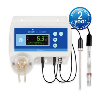 Bluelab Hydroponic Supplies > Water Test Meters & Solutions > EC & pH Meters Bluelab pH Controller (Automatic pH Adjusting)