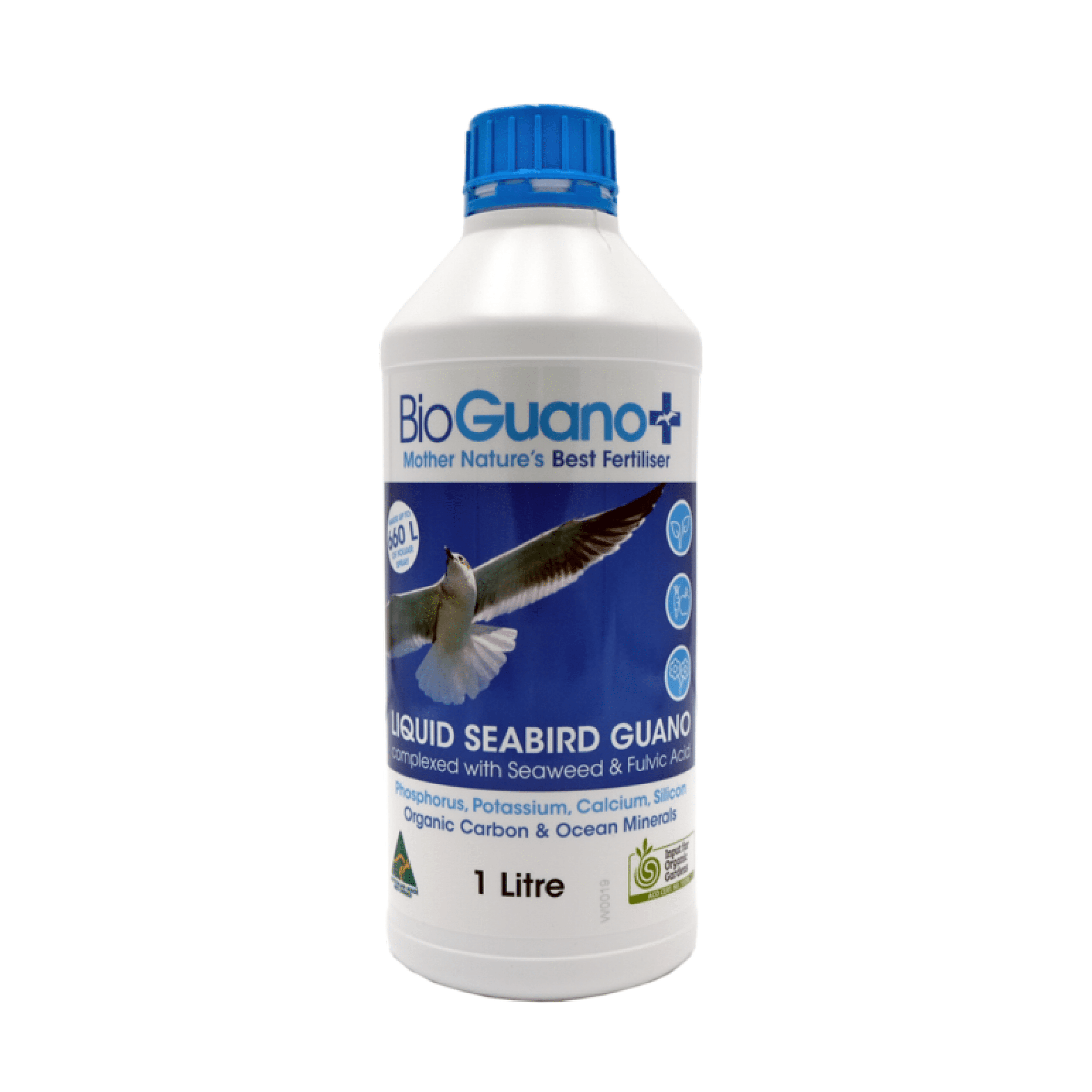 high phosphorus organic liquid fertilizer BioGuano+ Phosphorus Fertilizer 1 L