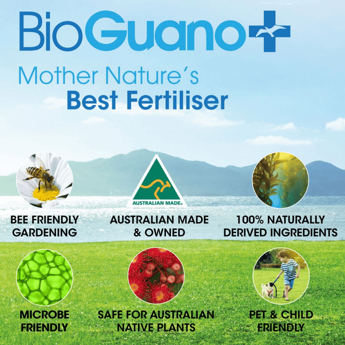 BioGuano Organic Gardening > Liquid Fertilisers BioGuano+ Phosphorus Fertilizer - Garden Spray Pack 2L