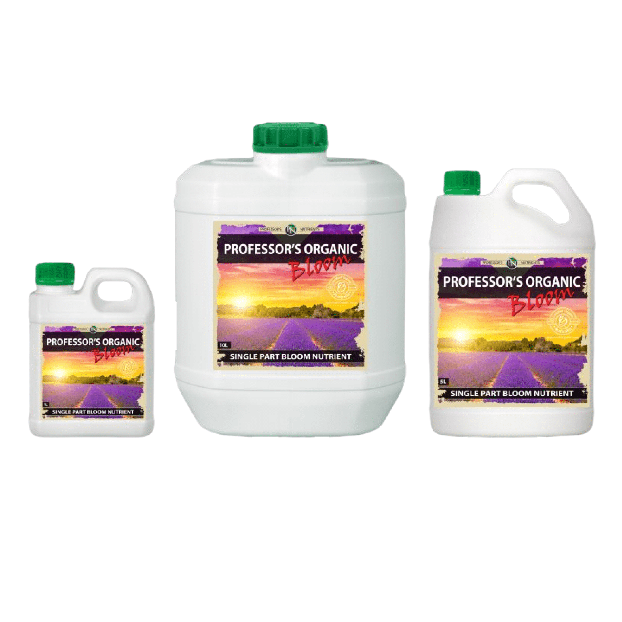Professor Nutrients Organic Gardening > Liquid Fertilisers Professors Organic Bloom (1L / 5L - Certified Organic)
