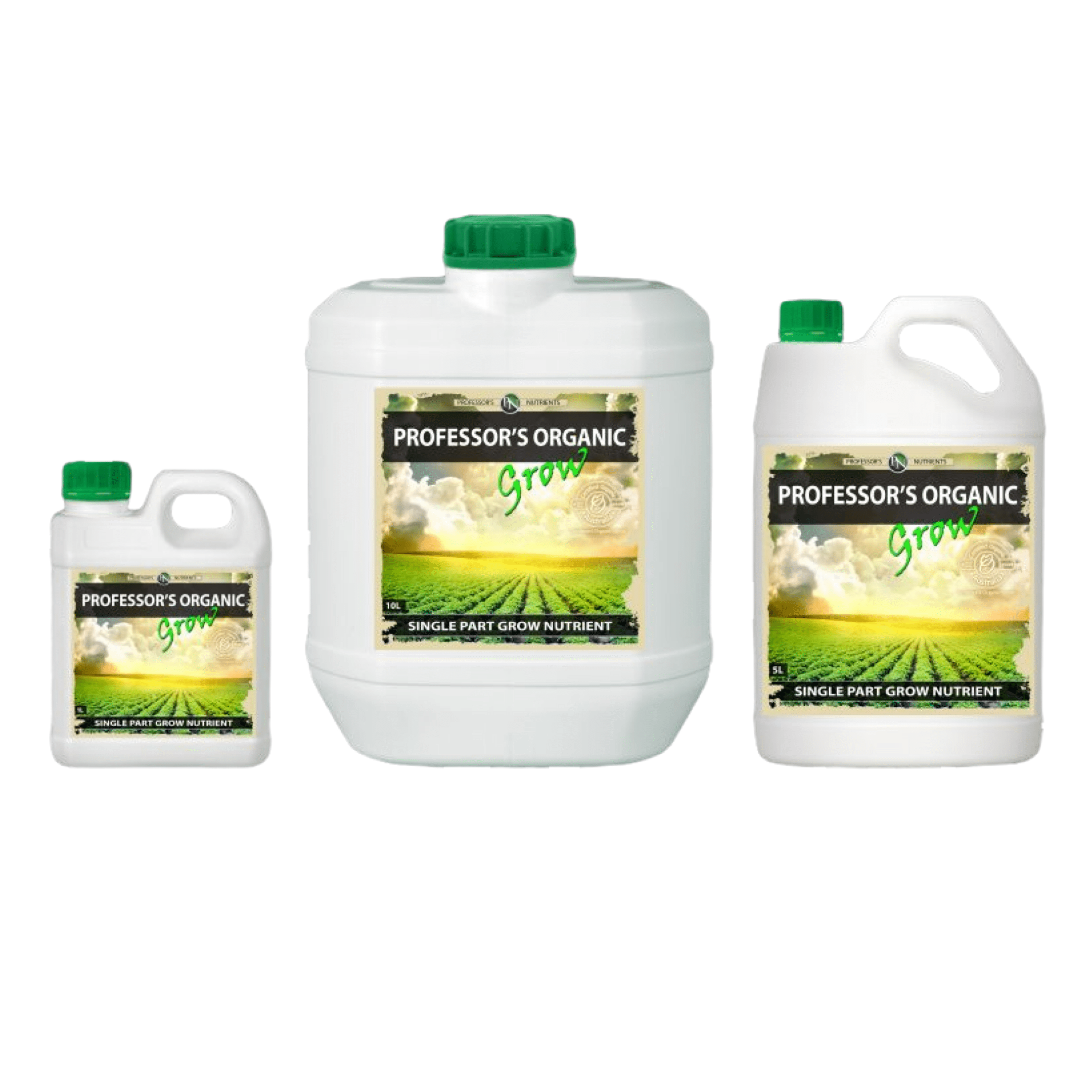Professor Nutrients Organic Gardening > Liquid Fertilisers Professors Organic Grow (1L / 5L - Certified Organic)