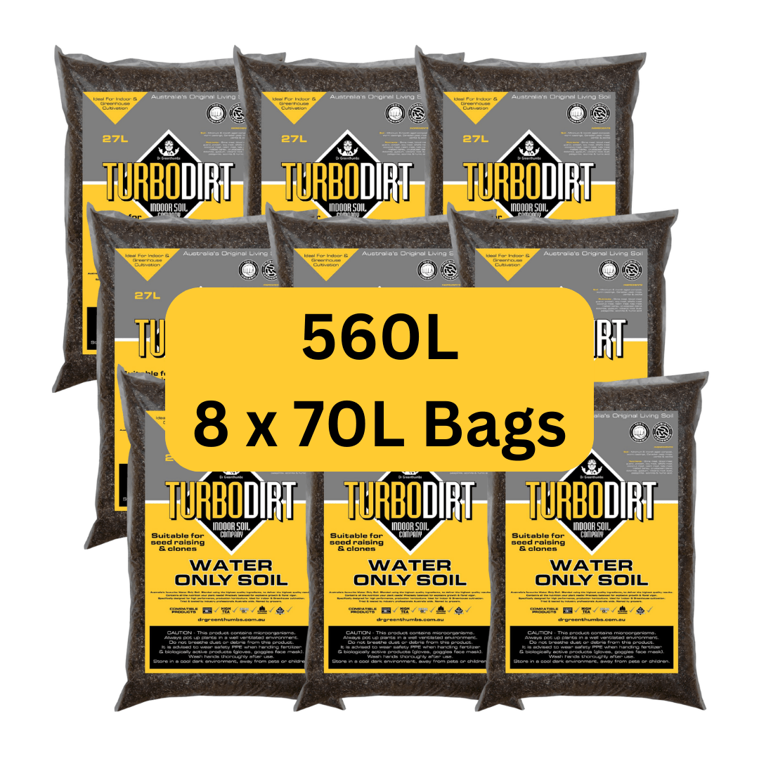 Dr Greenthumbs Organic Gardening > Potting Soil & Growing Media Dr Greenthumbs TurboDirt (BULK 560L)