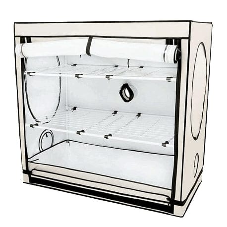 homebox grow tent review HomeBox Grow Tent Vista Medium 1.25m x 0.6m x 1.20m w/ shelving