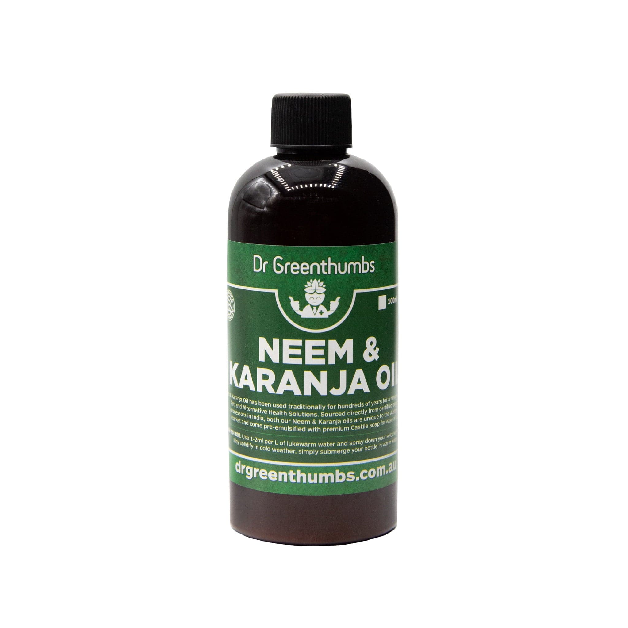 Dr Greenthumbs Neem + Karanj Oil (Pure Cold Press)