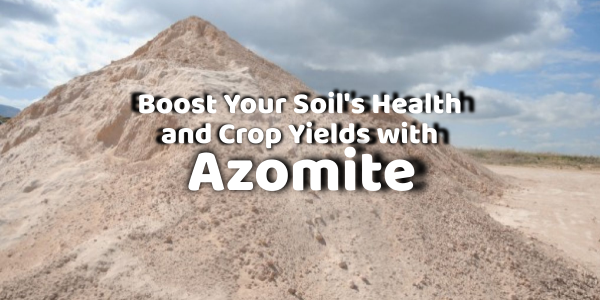 Boost Your Soil's Health and Crop Yields with Azomite