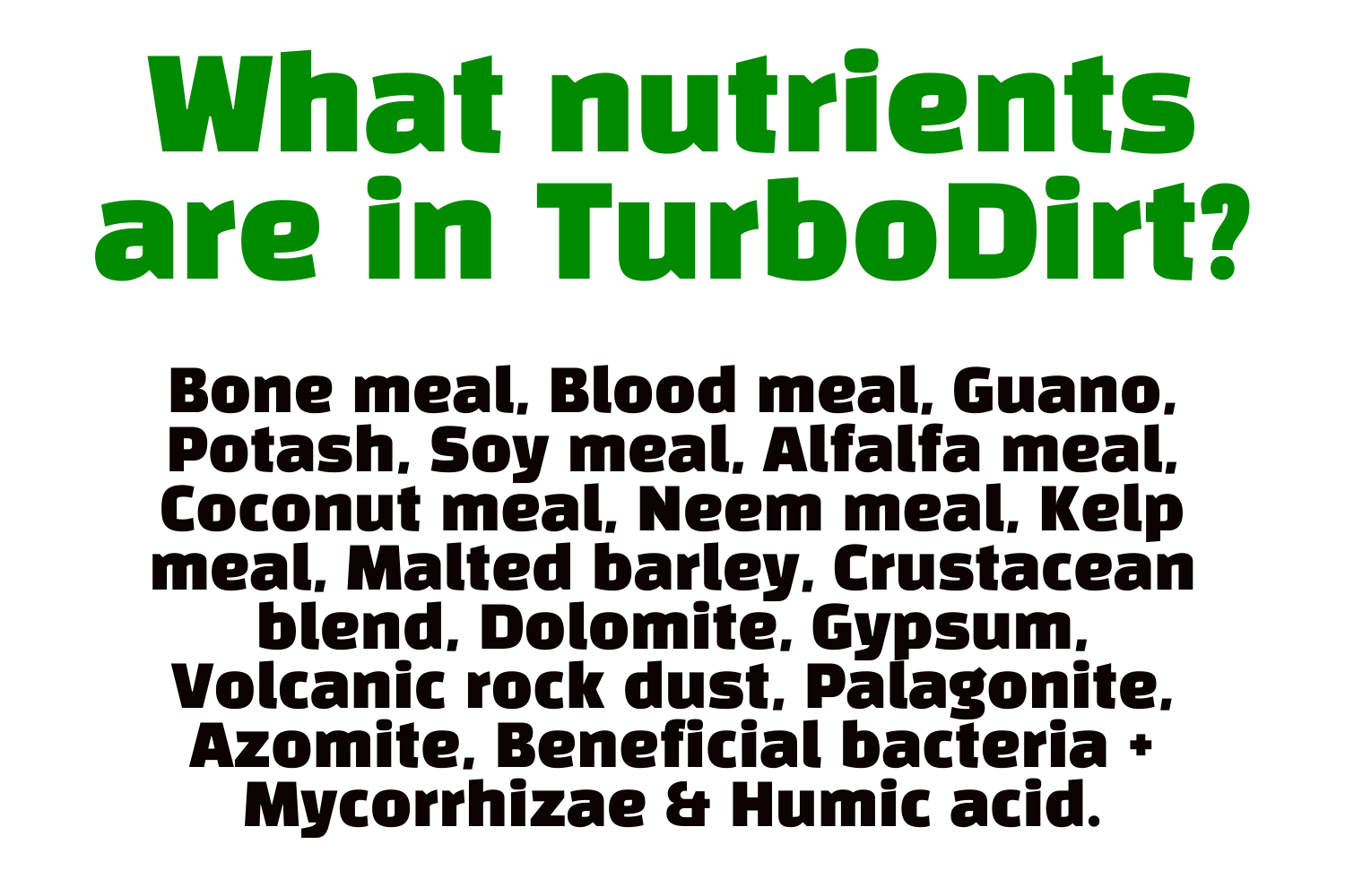 Green text listing nutrients.
