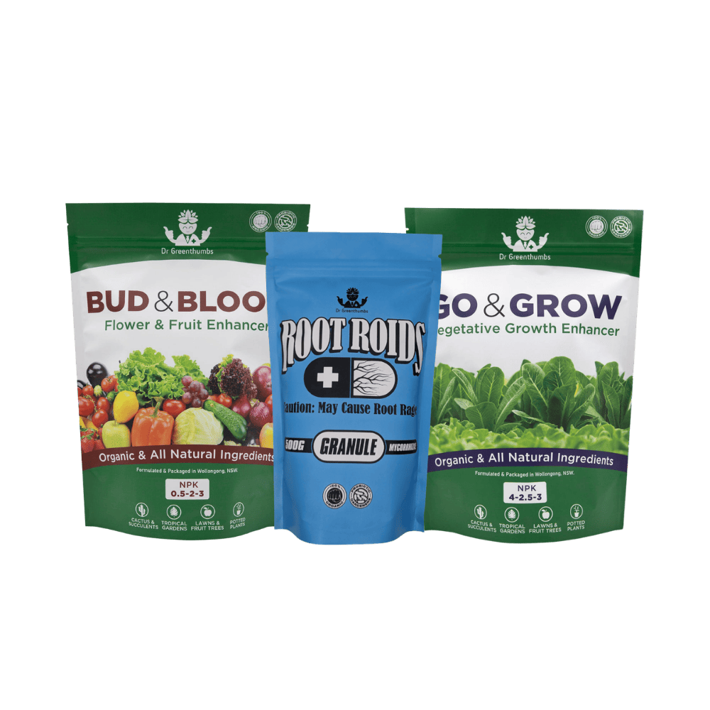 Large Garden Refresh Pack – 9kg Organic Garden Fertiliser + FREE 500g Root Roids Granules | $160
