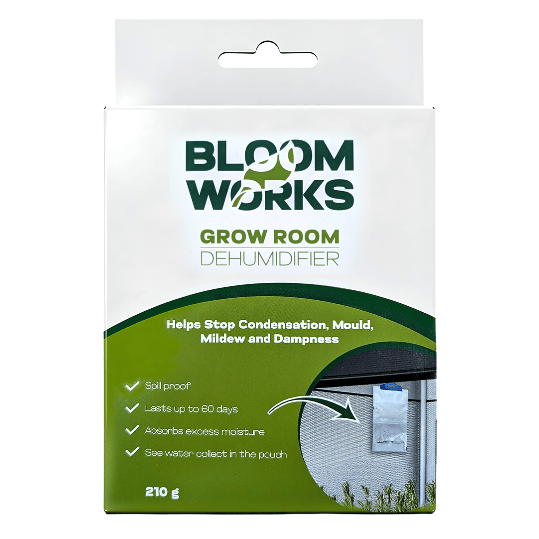 Bloom Works Gardening Accessories > Environmental Monitoring 210g Bloom Works Grow Room Dehumidifier Bag - Passive Moisture Absorber for Condensation, Mould & Mildew Control