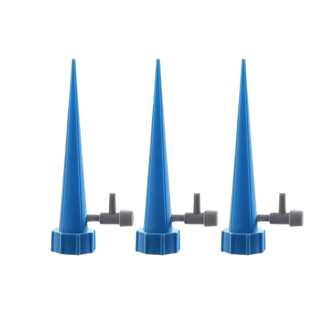 Misc Gardening Accessories > Environmental Monitoring 3-Pack Bottle Drip Irrigation System - Adjustable Plant Watering Spikes for Indoor & Outdoor Gardens