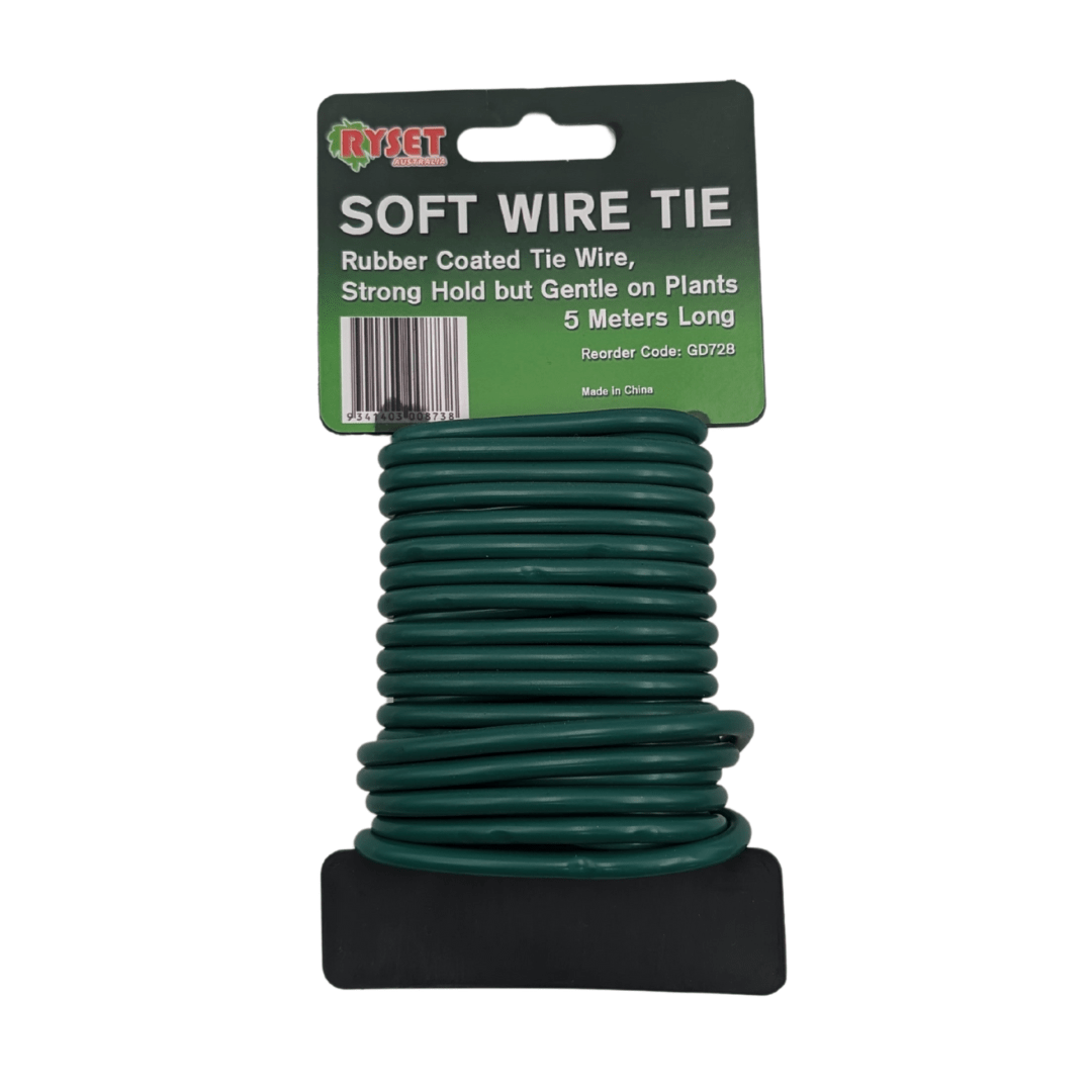 Ryset Gardening Accessories > Glory Pole Totem Moss Pole Soft Wire Tie 5mm x 5M – Flexible & Durable Plant Support