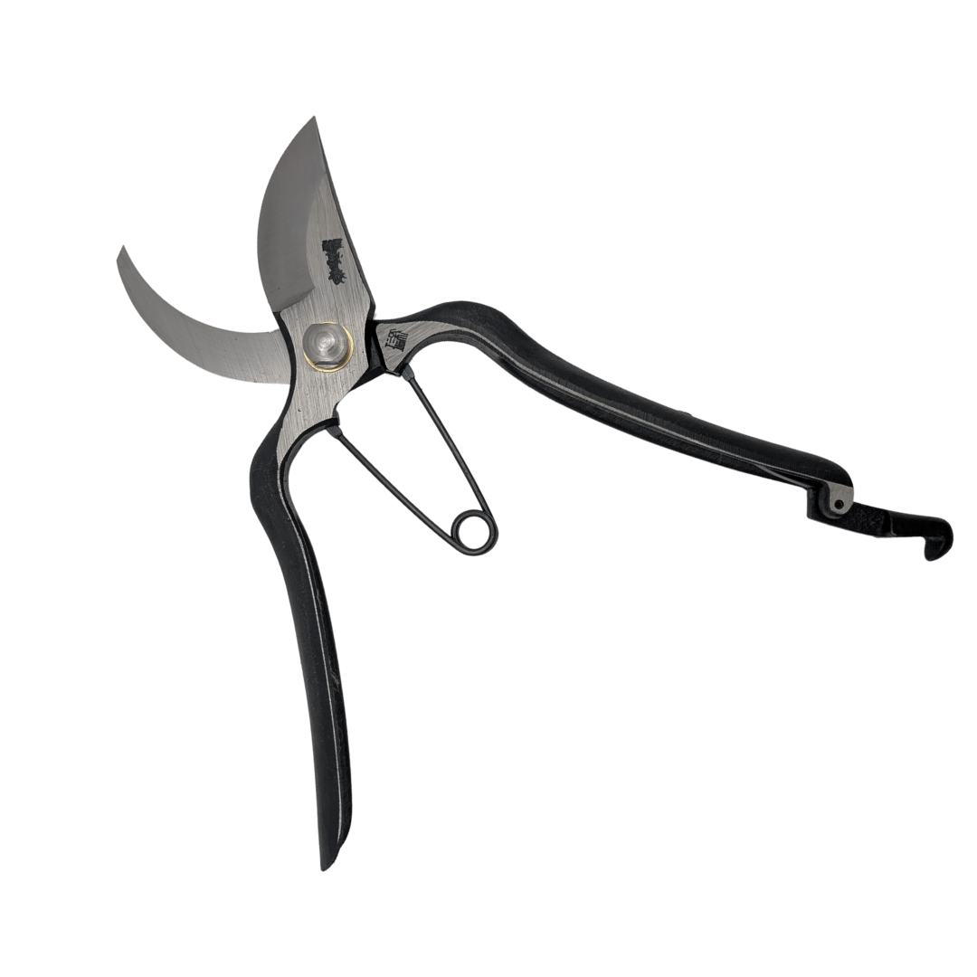 KIYOZURU Gardening Accessories > Propagation Tools > Secateurs & Scissors KIYOHIDE 200 Traditional Japanese Pruner – 200mm Drop Forged Carbon Steel Garden Shears