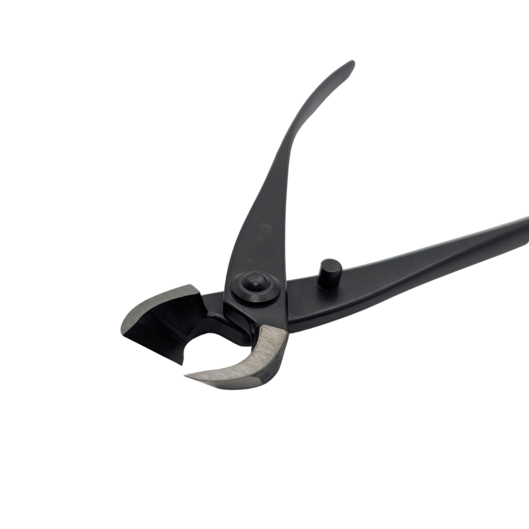 KIYOZURU Gardening Accessories > Propagation Tools > Secateurs & Scissors KIYOZURU 102 Japanese Bonsai Concave Cutter – 170mm High Carbon Steel Branch Pruning Tool
