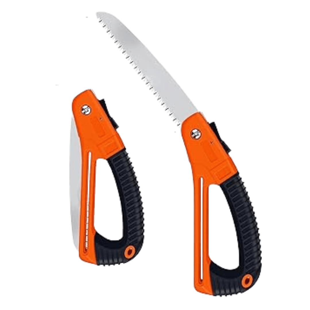 Misc Gardening Accessories > Propagation Tools > Secateurs & Scissors Folding Pruning Saw – Compact Garden & Outdoor Hand Saws with Locking Folding Blade