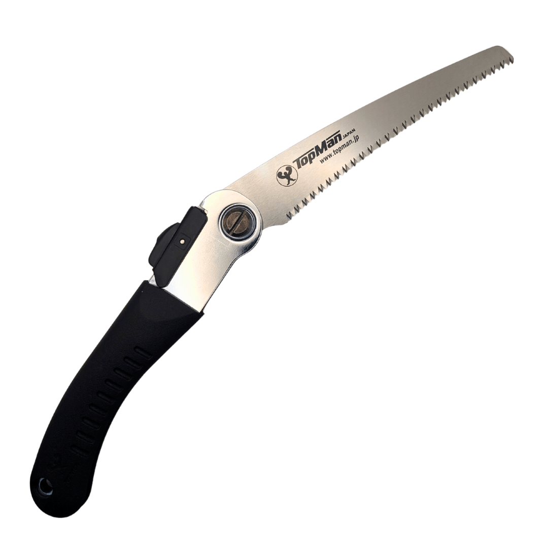 TopMan Gardening Accessories > Propagation Tools > Secateurs & Scissors TopMan Curved Blade Folding Speed Saw – Precision Japanese Pruning Tool
