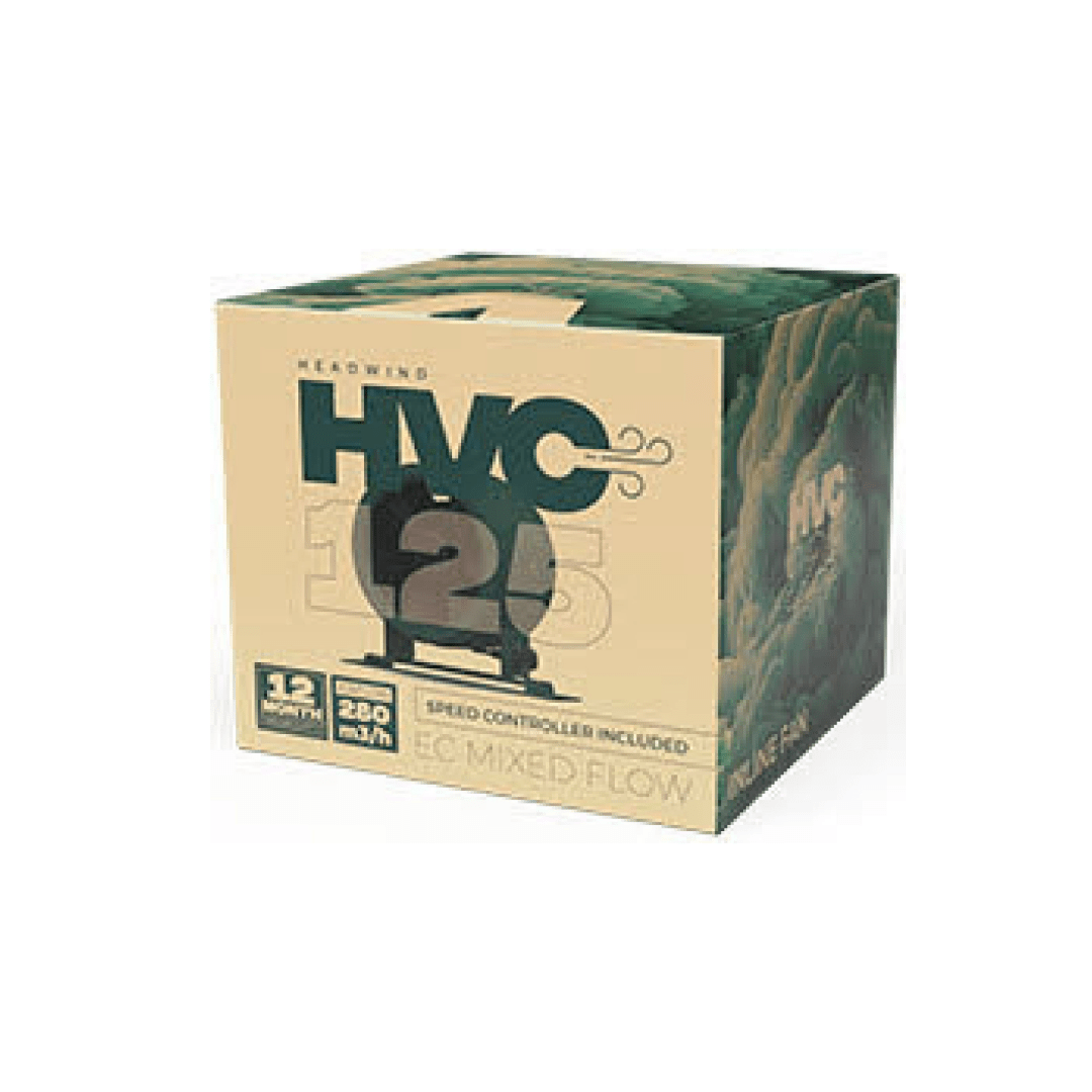 Sigilventus Hydroponic Supplies > Environment > EC & Silenced Fans HVC Dimmable EC Fan (100mm / 125mm)