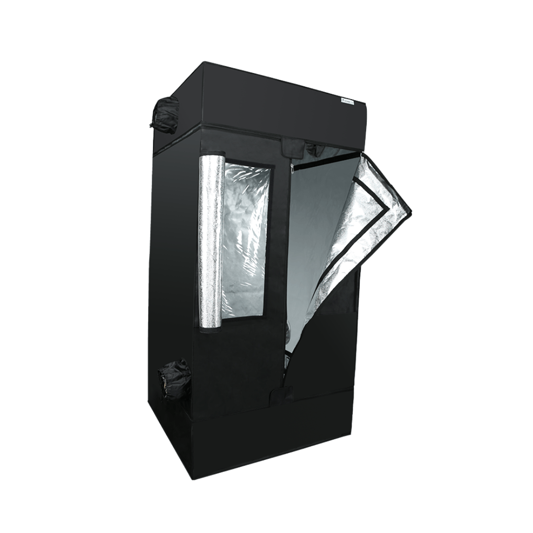 HomeLab Hydroponic Supplies > Grow Tents Homelab HL100 V2 Indoor Grow Tent – Compact 100x100x200cm Grow Chamber for Hobby & Starter Setups