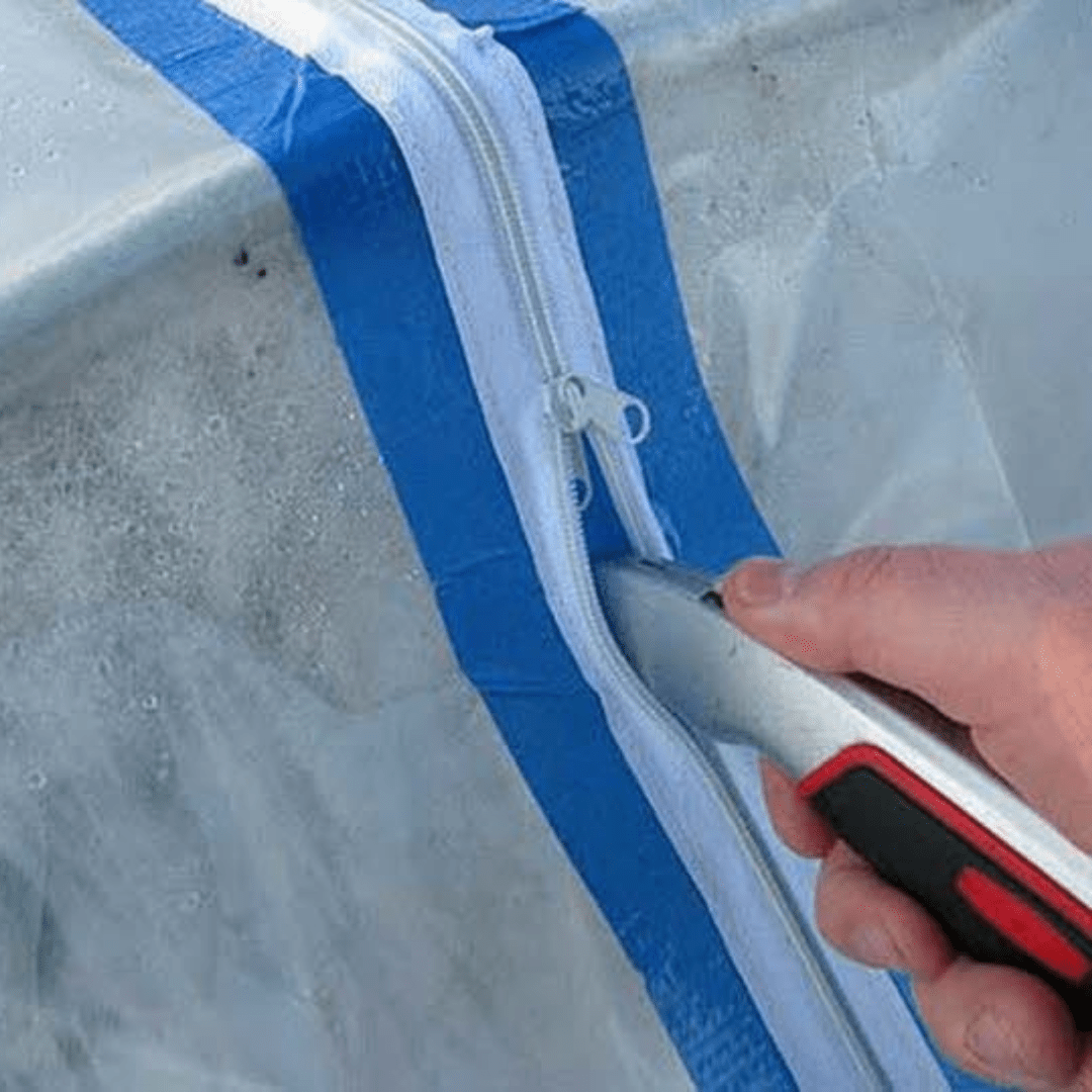Zipper Co. Hydroponic Supplies > Grow Tents Zipper (For Mylar, Tarps & Greenhouses)