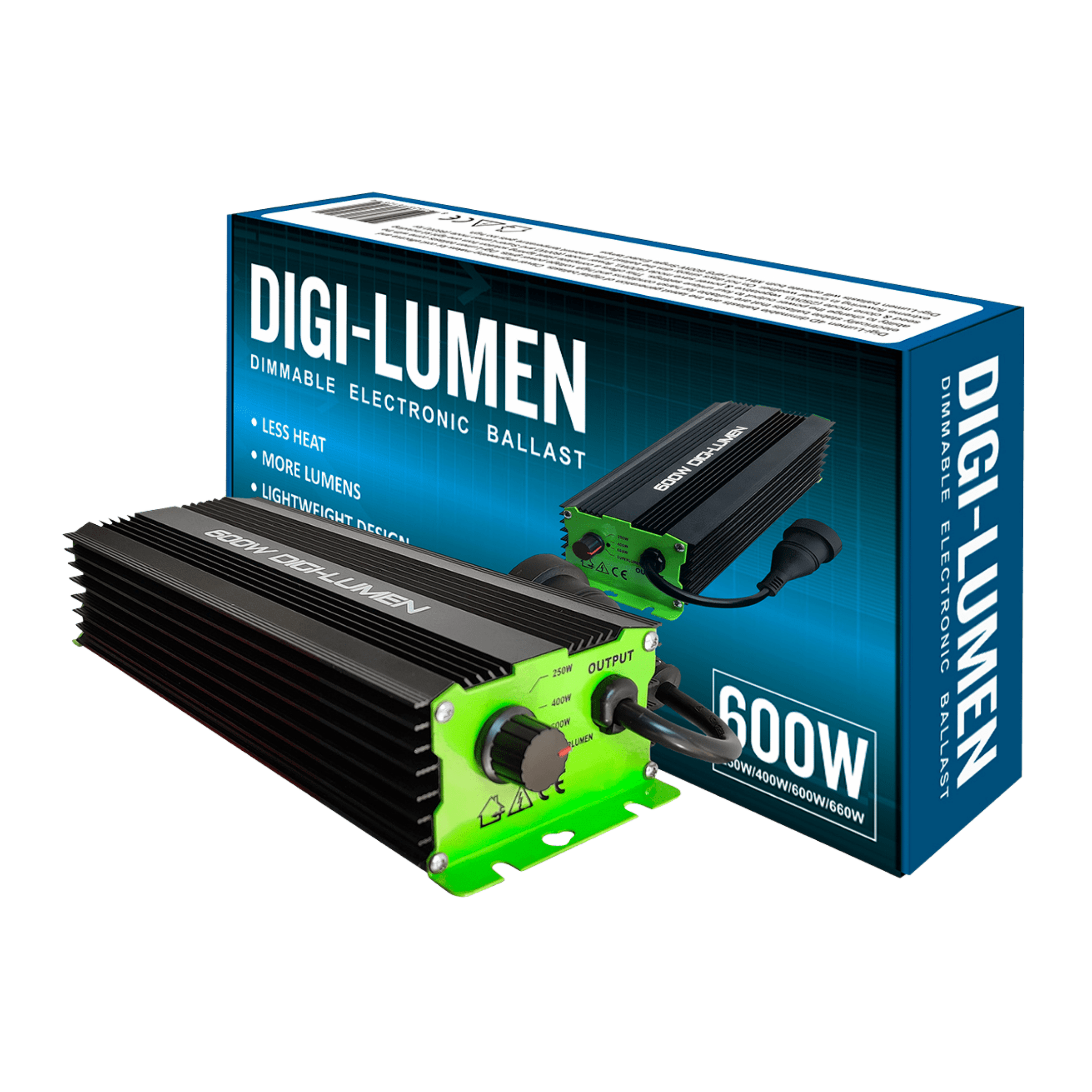 Digi Lumen Hydroponic Supplies > Lighting > HPS / CMH Digi Lumen 600w HPS Kit (Ballast + Reflector + Bulb)