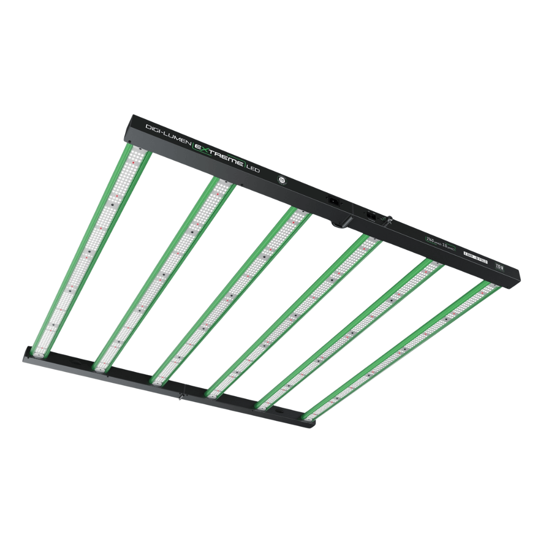 Digi Lumen Hydroponic Supplies > Lighting > LED Lights Digi-Lumen Extreme 720W LED Grow Light – 6 Bar Bi-Fold Full Spectrum System