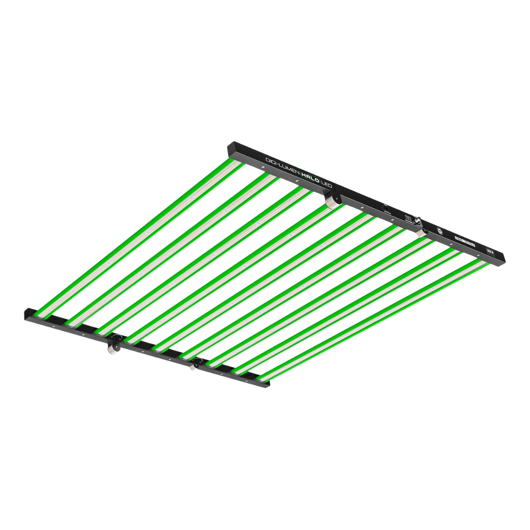Digi Lumen Hydroponic Supplies > Lighting > LED Lights Digi-Lumen Halo 1000W LED Grow Light – 9 Bar Tri-Fold Full Spectrum System