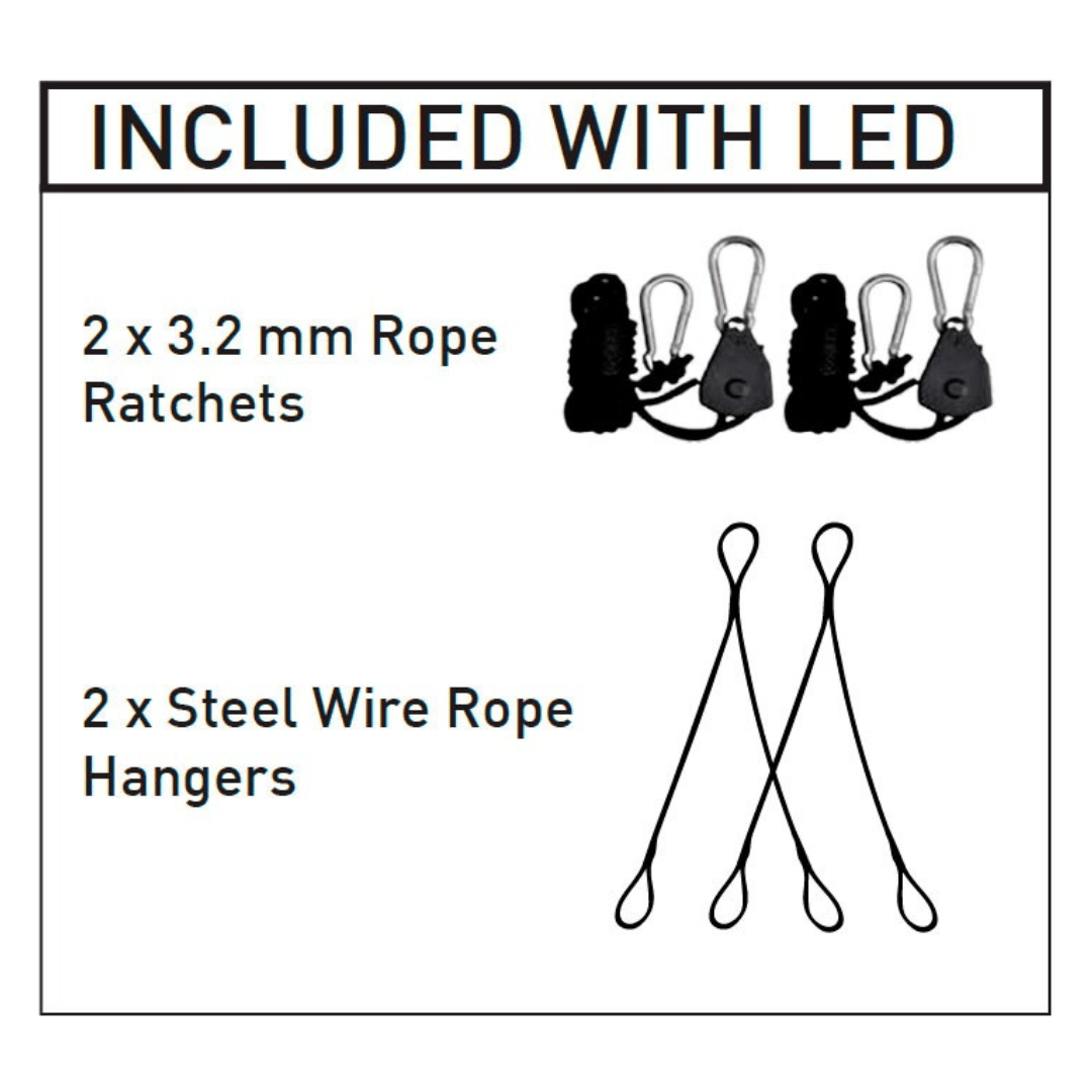WHG Hydroponic Supplies > Lighting > LED Lights Digi-Lumen HALO 400W Full-Spectrum LED Grow Light - High-Efficiency 6-Bar Fixture
