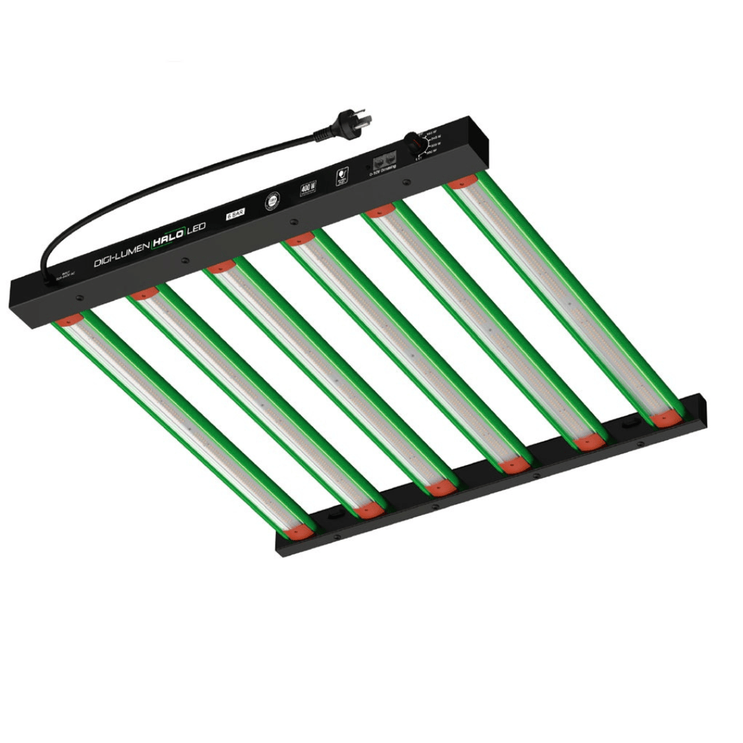 WHG Hydroponic Supplies > Lighting > LED Lights Digi-Lumen HALO 400W Full-Spectrum LED Grow Light - High-Efficiency 6-Bar Fixture