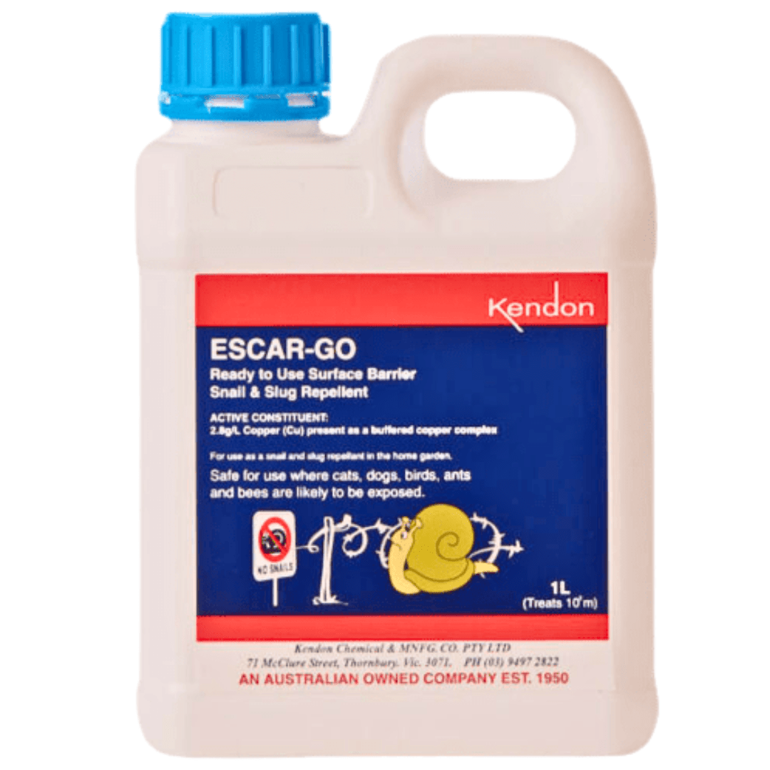 Kendon Hydroponic Supplies > Pest Control 1L Kendon Escar-Go Snail & Slug Control Spray – Copper-Based Barrier