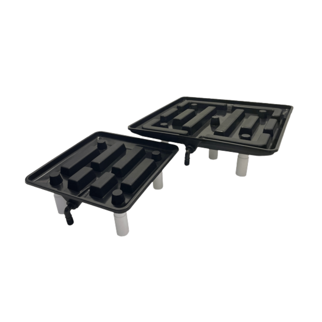 Flow Tray Hydroponic Supplies > Pots & Trays > Fabric & Plastic Pots Flow Tray (Run Off Tray - Run To Waste)