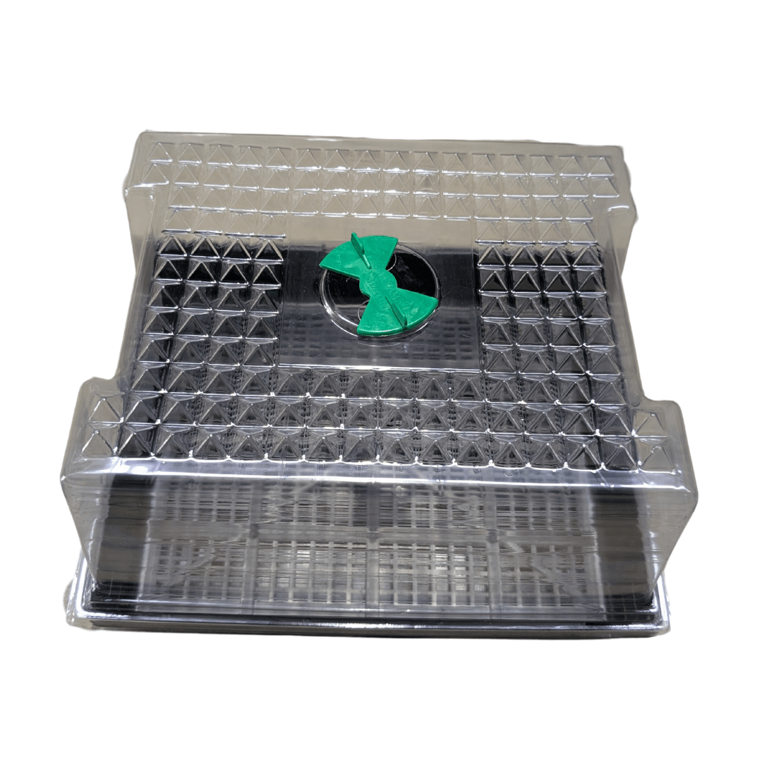 Pots & Containers Hydroponic Supplies > Pots & Trays > Fabric & Plastic Pots Propagation Kit - Seedling Tray Pack with Optional Lid