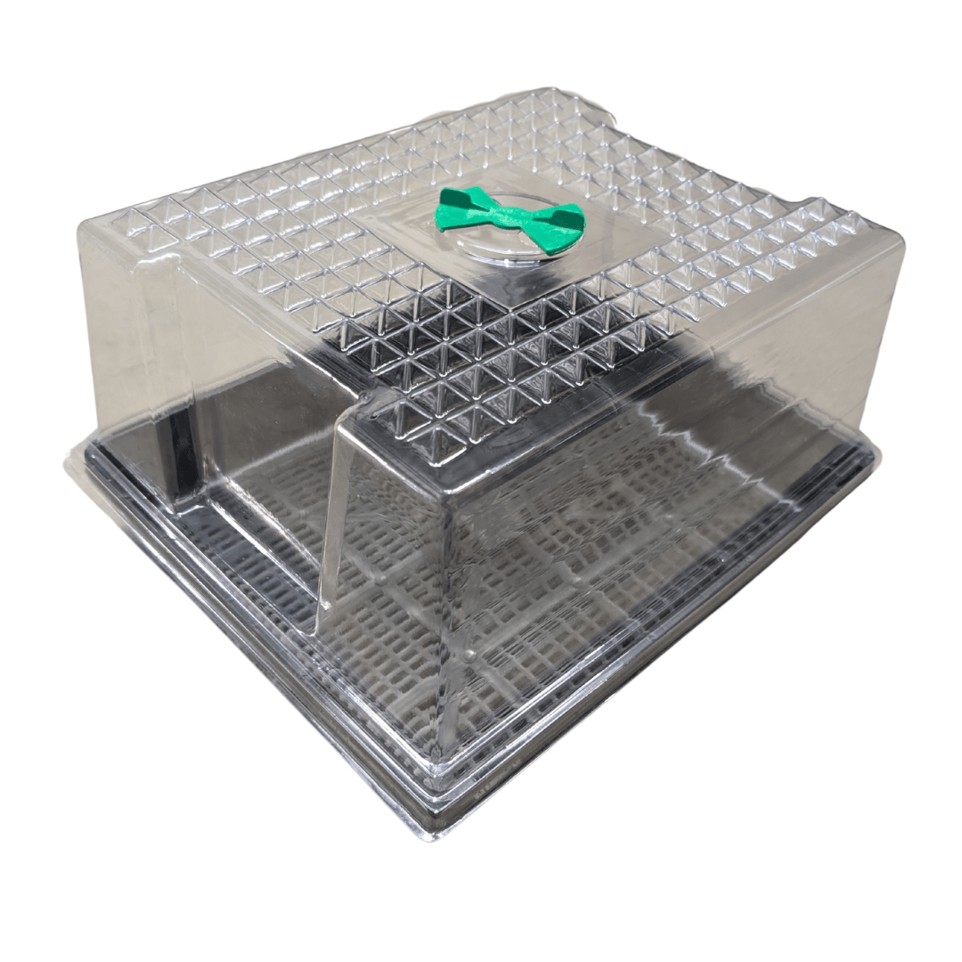 Pots & Containers Hydroponic Supplies > Pots & Trays > Fabric & Plastic Pots Propagation Kit - Seedling Tray Pack with Optional Lid