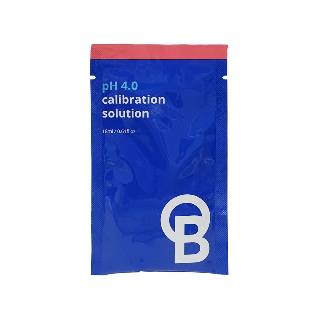 Bluelab Hydroponic Supplies > Water Test Meters & Solutions > Adjustment & Storage Solutions Bluelab pH 4.0 Calibration Solution – For Accurate pH Meter Calibration