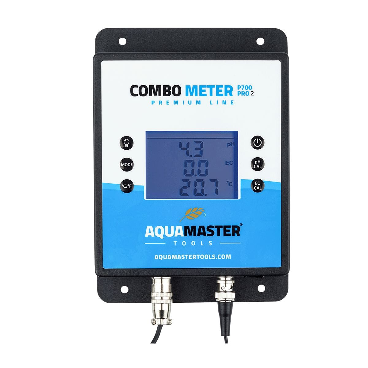 Aqua Master Hydroponic Supplies > Water Test Meters & Solutions > EC & pH Meters Aqua Master P700 Pro 2 Combo Meter (pH, EC, CF, PPM, Temp)