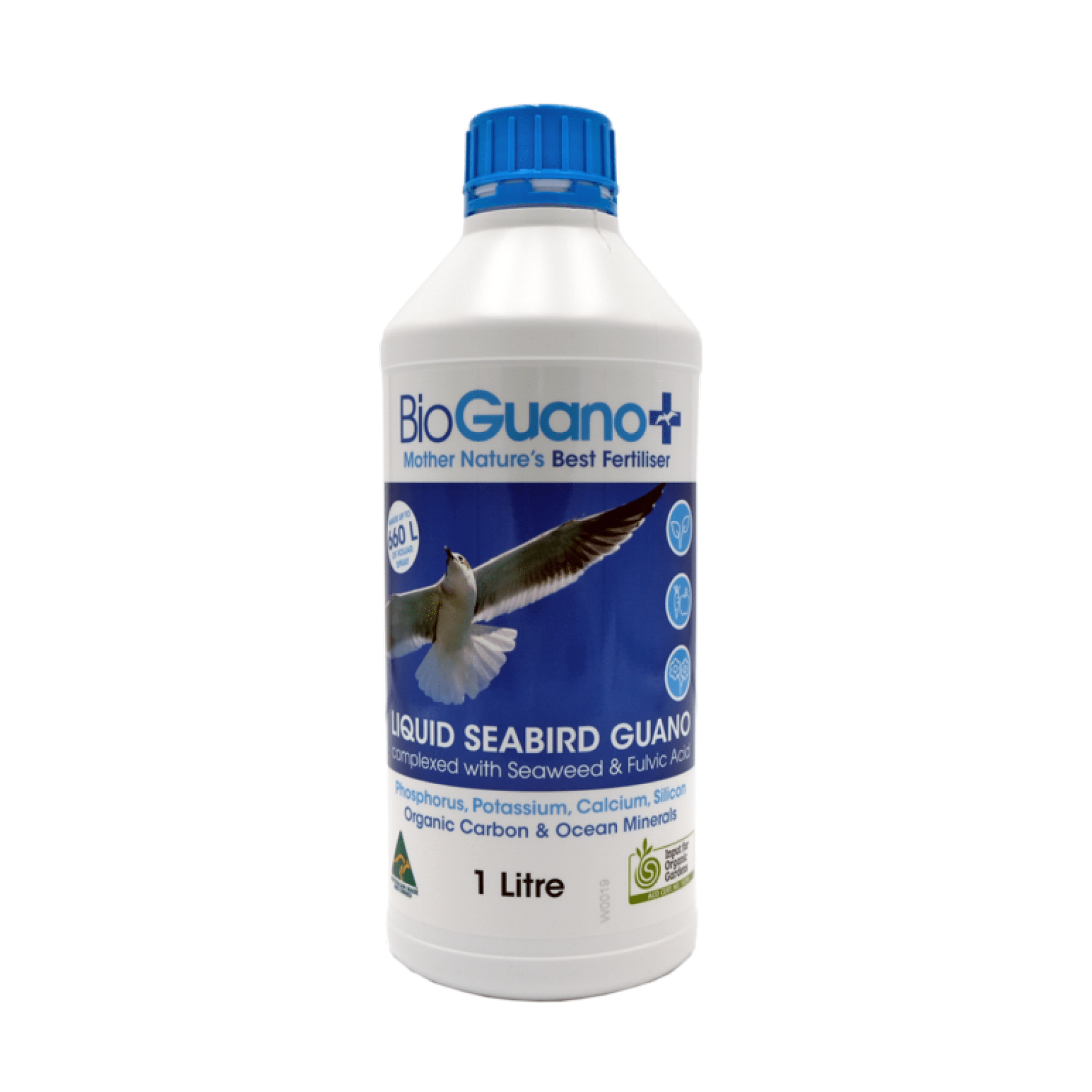 BioGuano Organic Gardening > Liquid Fertilisers BioGuano+ Phosphorus Fertilizer 1 L (Liquid Seabird Guano)