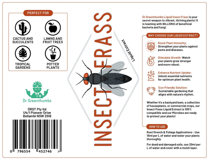 Insect Frass Liquid Microbe Extract (250ml)