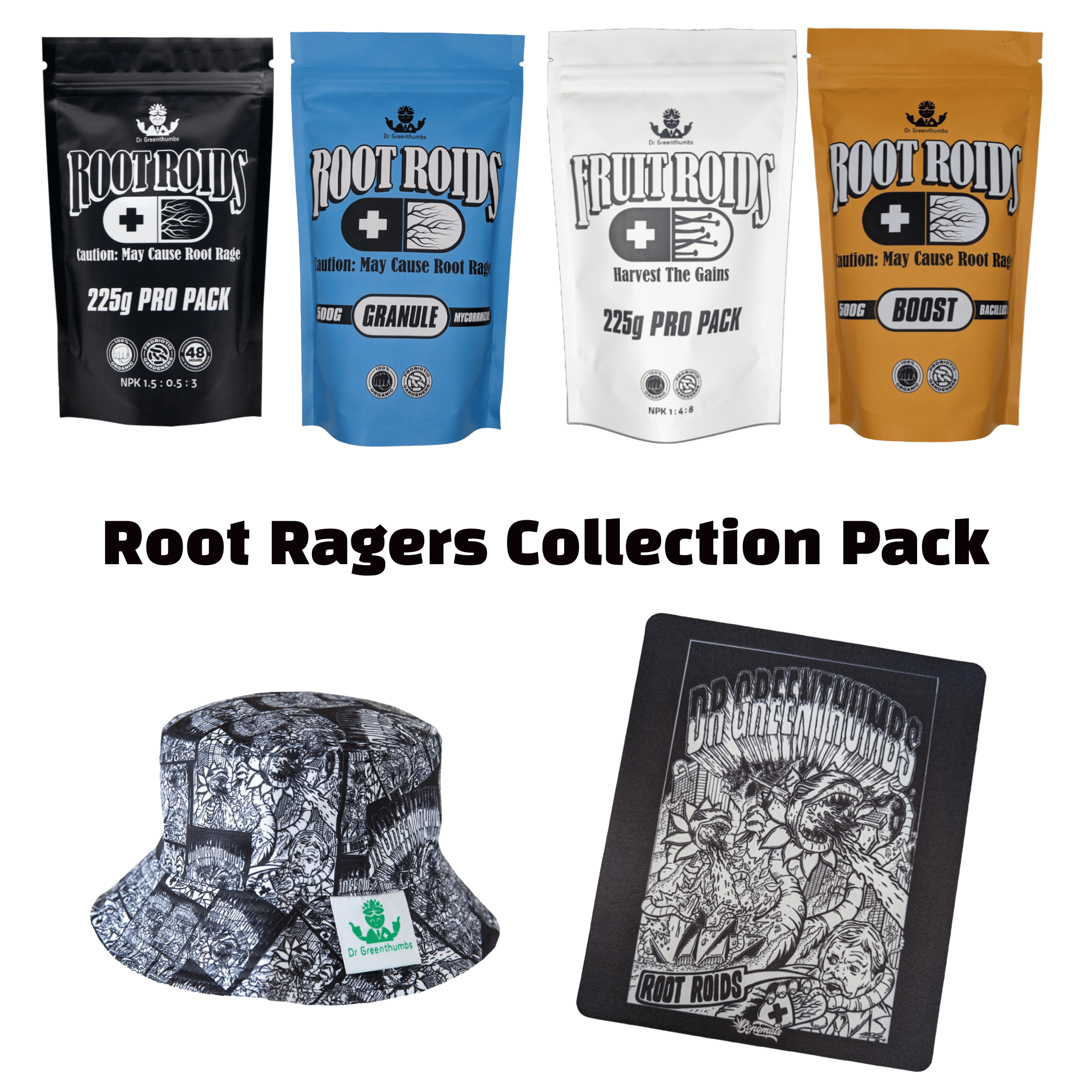 Dr Greenthumbs Organic Gardening > Microbes & Inoculants Root Rager Fan Pack!