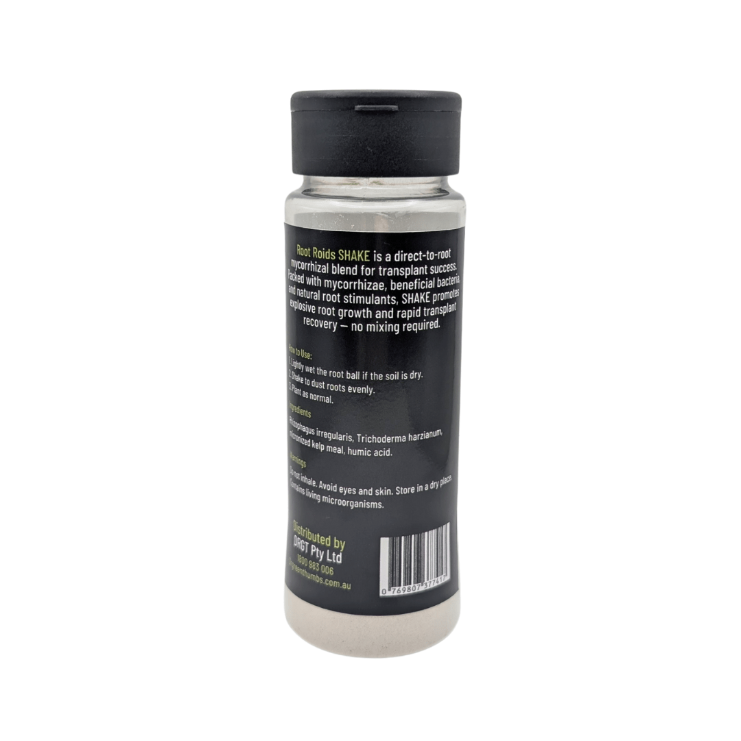 Dr Greenthumbs Organic Gardening > Microbes & Inoculants Root Roids SHAKE – Direct-to-Root Mycorrhizal Inoculant for Explosive Root Growth