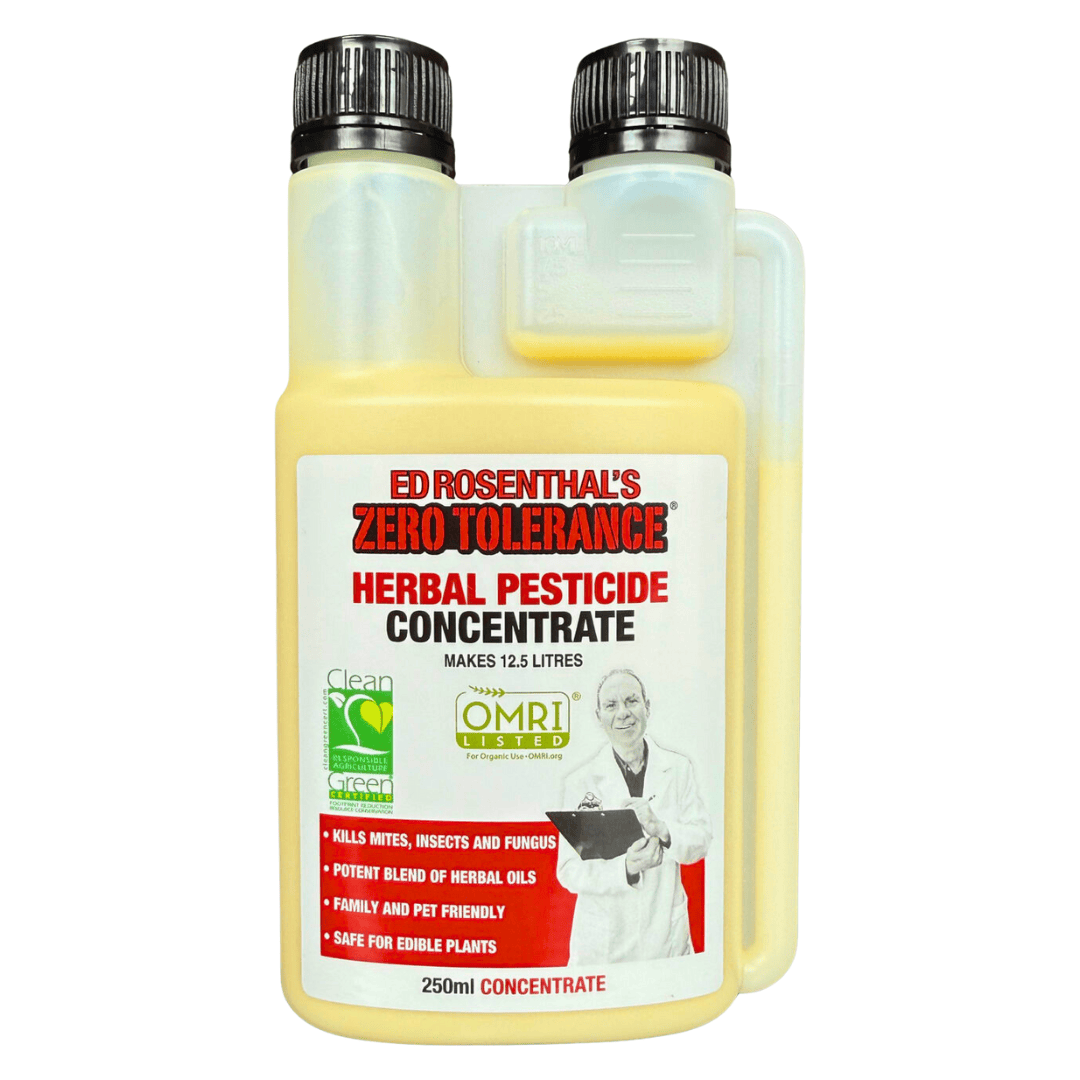 Ed Rosenthal Organic Gardening > Organic Pest Control ED Rosenthal's Zero Tolerance Herbal Pesticide Concentrate – 250ml Organic Essential Oil Formula