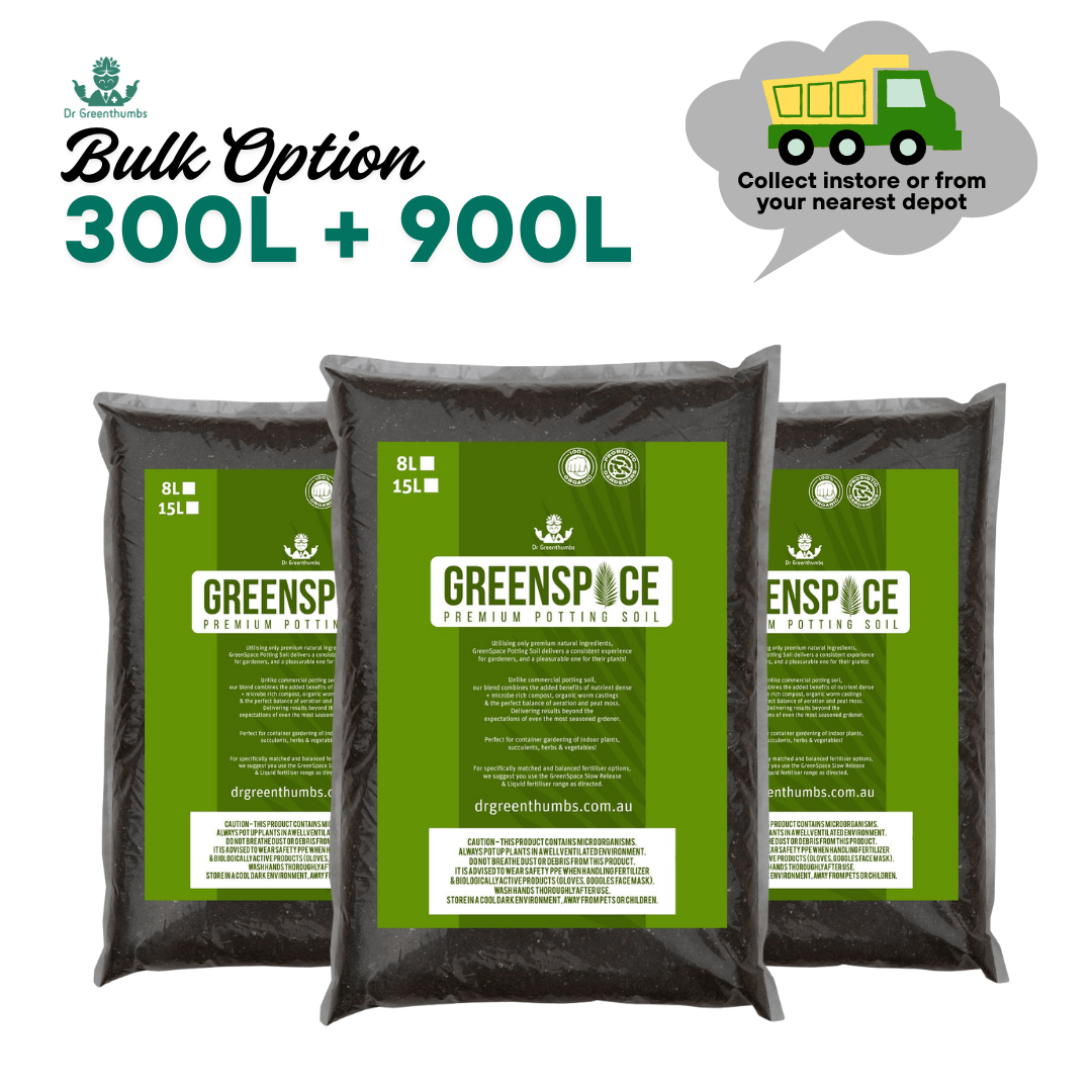 Dr Greenthumbs Organic Gardening > Potting Soil & Growing Media GreenSpace Premium Potting Soil (BULK BUY)