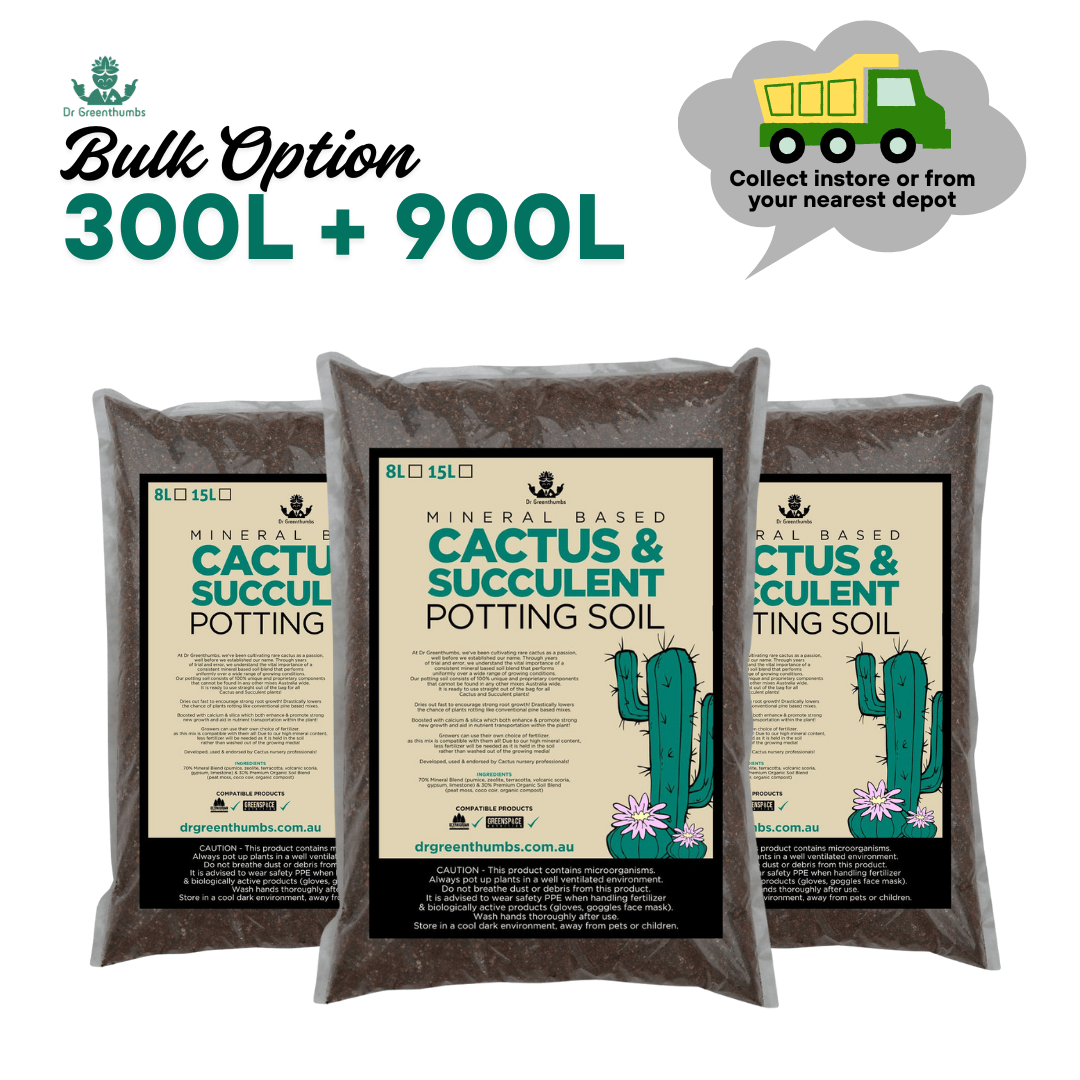 Dr Greenthumbs Organic Gardening > Potting Soil & Growing Media Mineral Based Cactus Soil (BULK BUY)