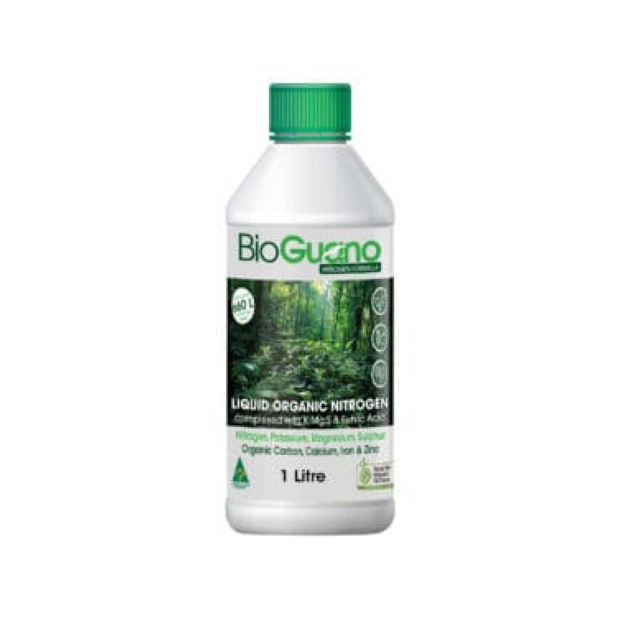 BioGuano Organic Liquid Fertilisers BioGuano Nitrogen Blend 1L (Perfect for foliage & living soil!)