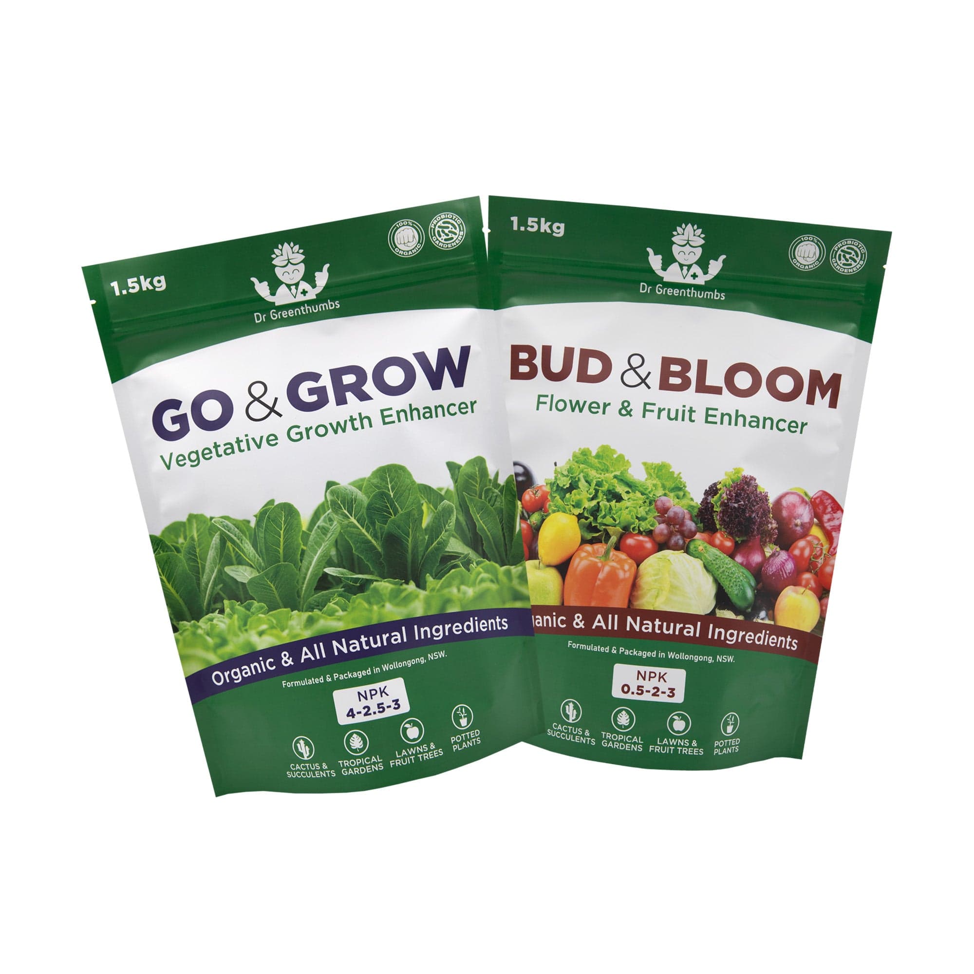 Dr Greenthumbs Go & Grow 1.5kg (Vegetative Craft Blend)