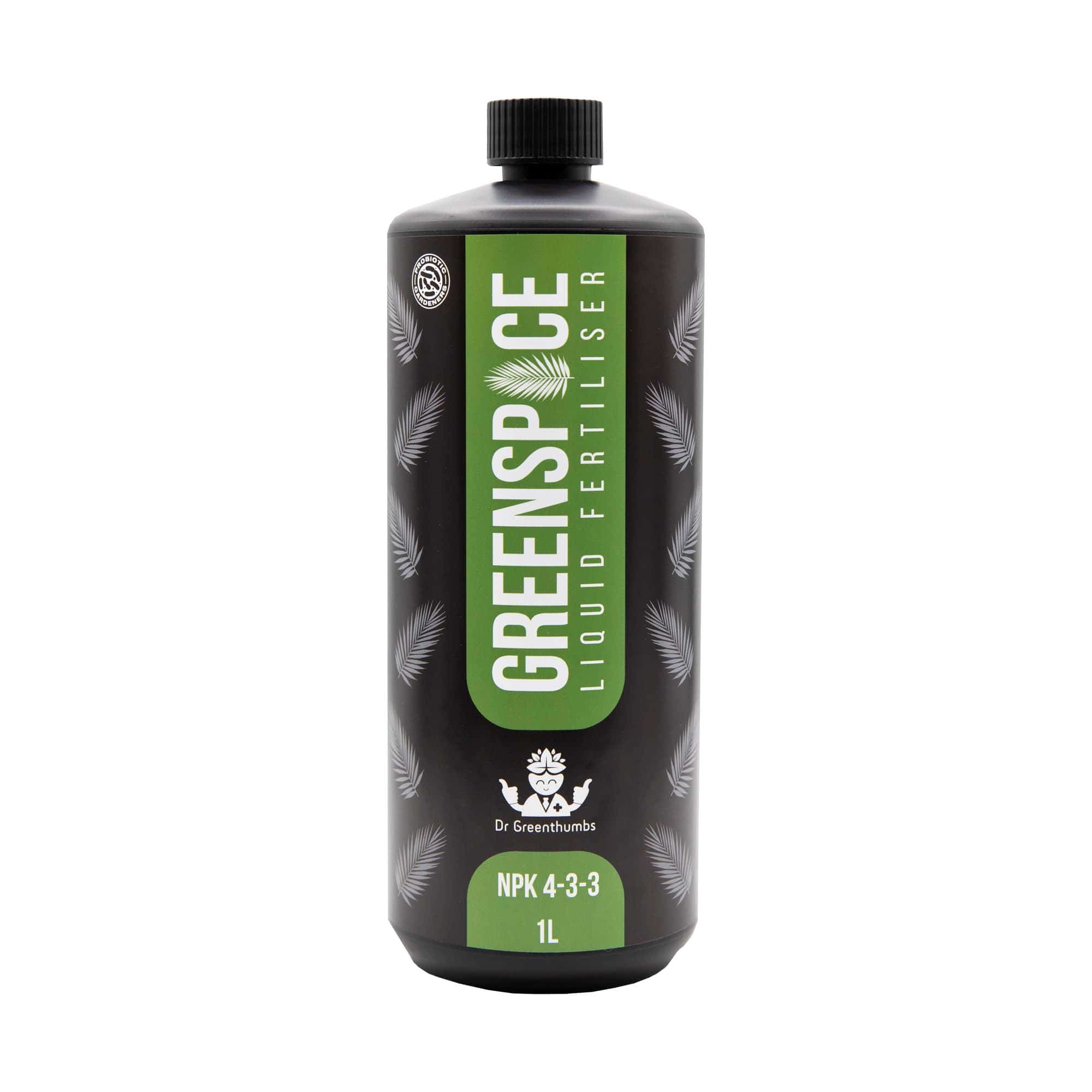Dr Greenthumbs GreenSpace Liquid Fertilizer (Perfect For Foliage! 1L Makes up to 500 Liters!)