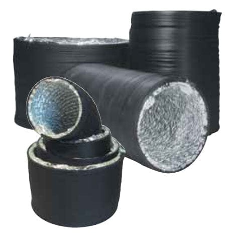 Dr Greenthumbs PVC Ducting Black (100mm / 125mm / 150mm / 200mm / 250mm)